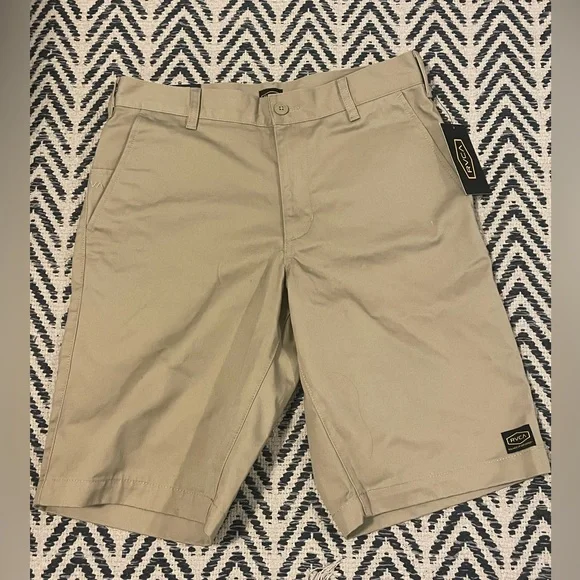 RVCA Shorts Rvca Khaki Shorts Nwt Poshmark